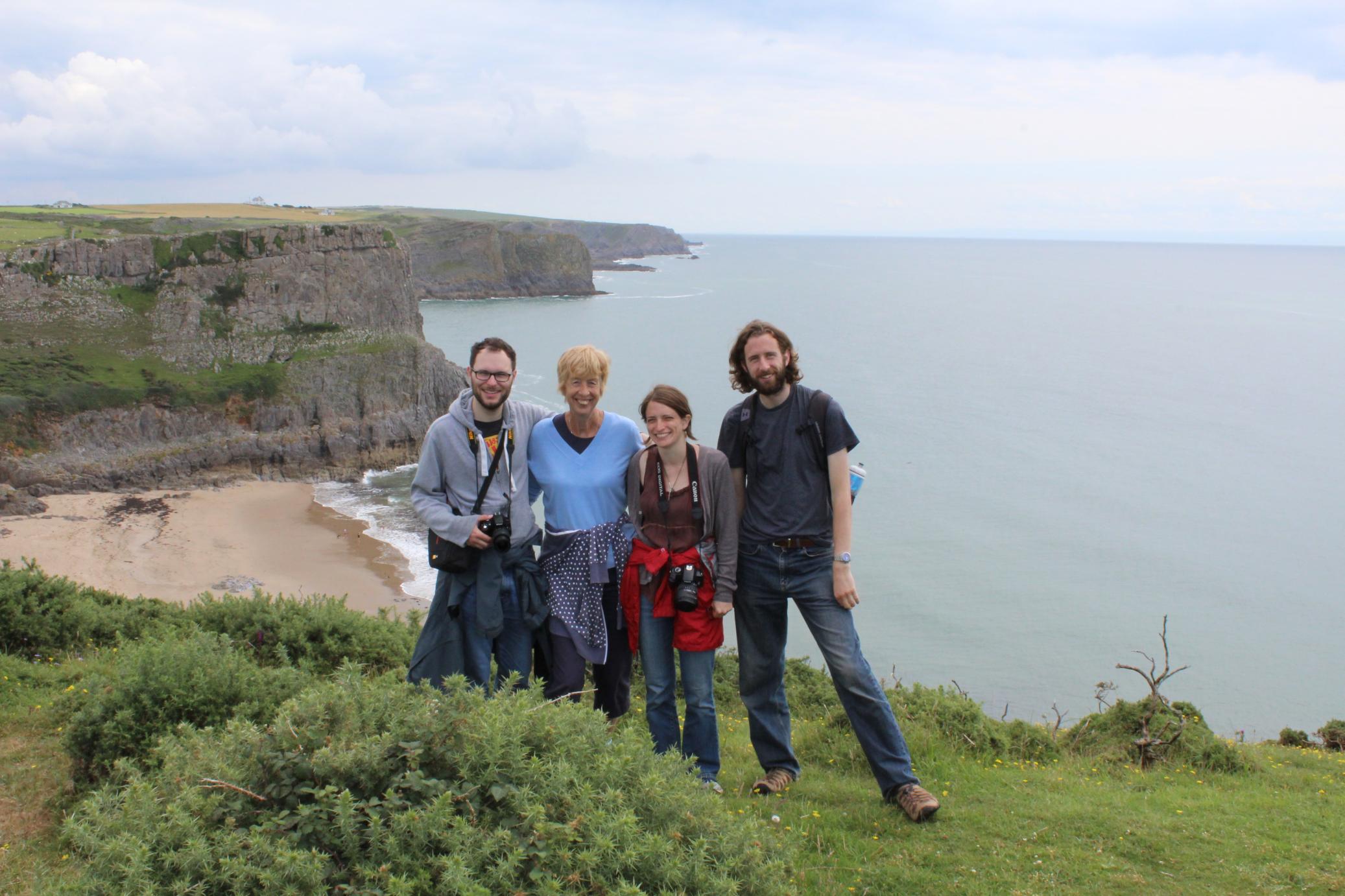 Saturday 30th July, near Mewslade Bay, Gower.