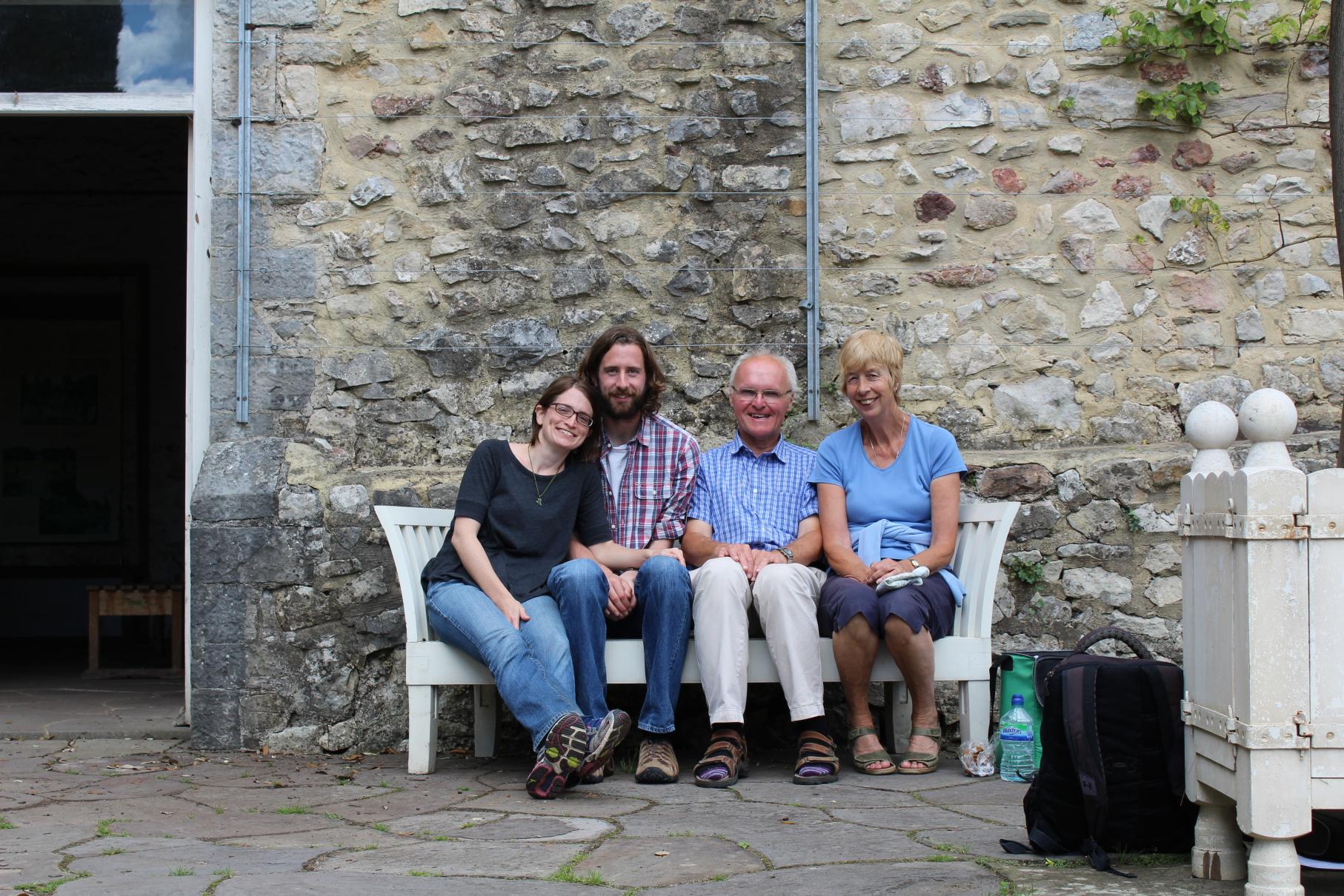 Sunday 31st July, in the Italian Garden at St Fagans Castle.