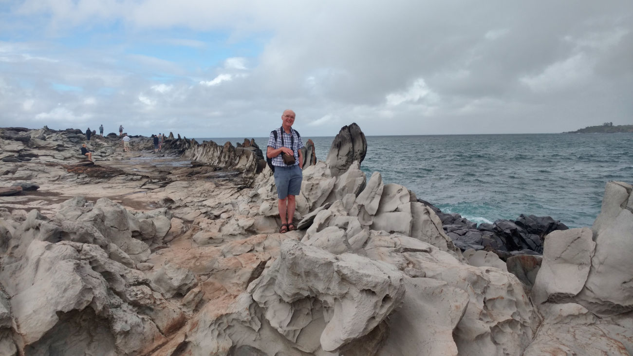 The Dragon's Teeth, Makaluapuna Point, Kapalua, Maui.