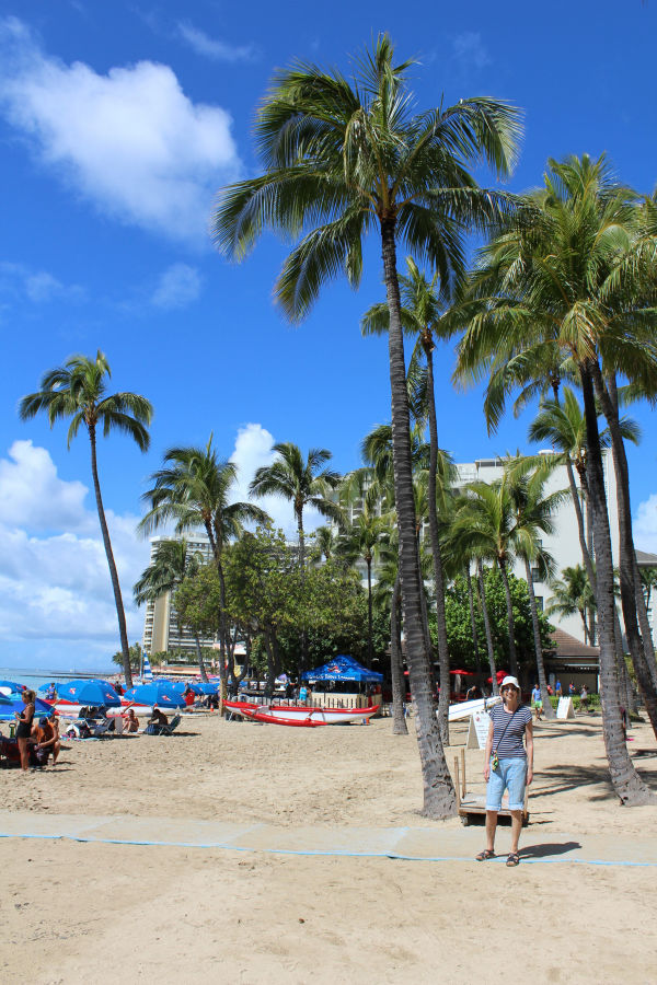 At Waikiki, Honolulu.