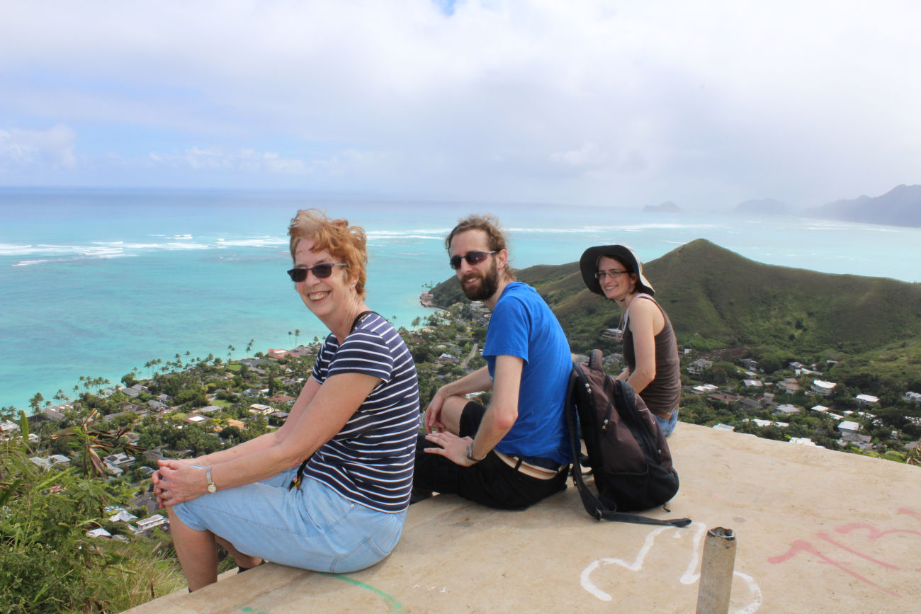 At Waikiki, Honolulu.