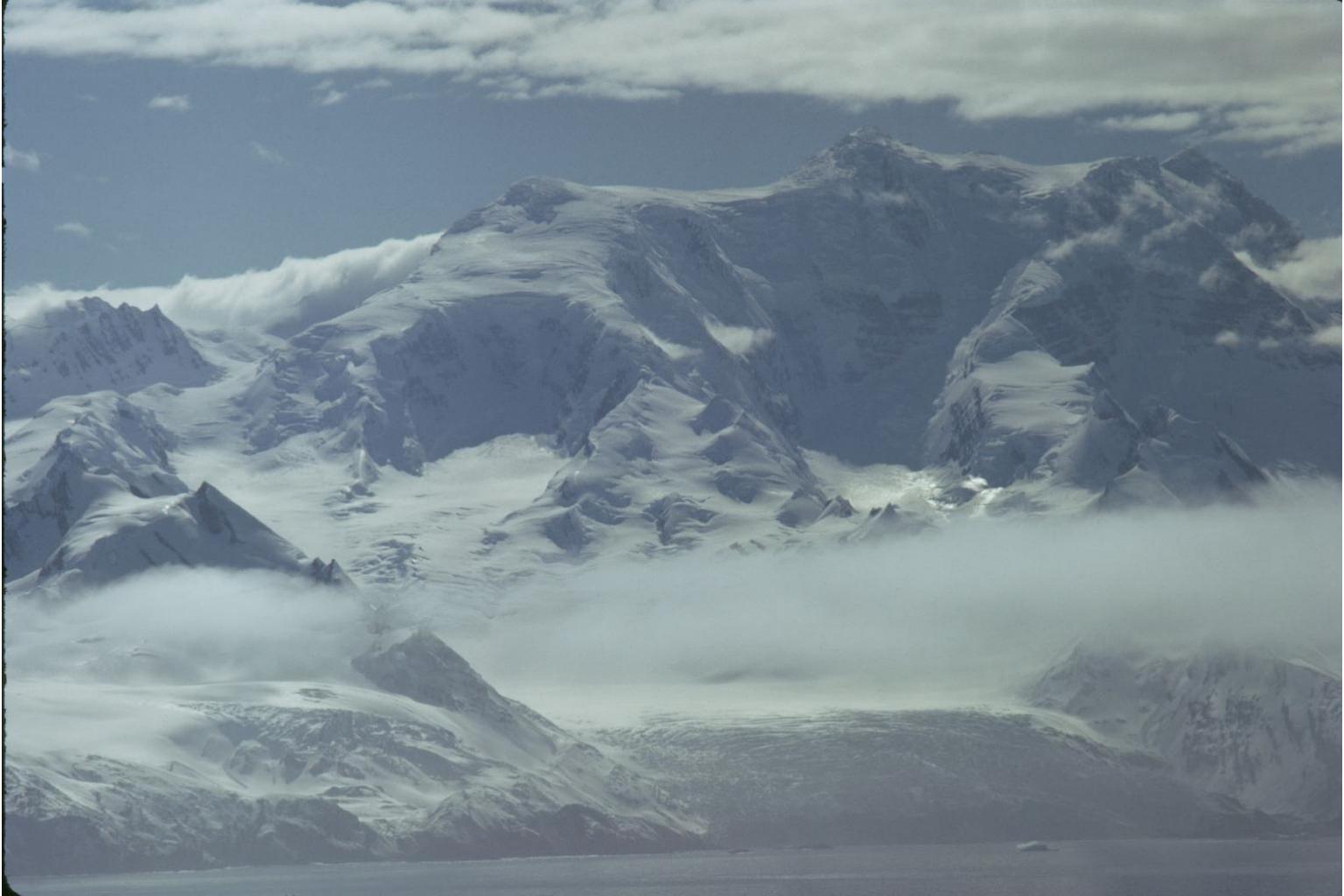 South Georgia viewed from Annenkov Island, 1972