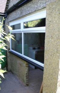 External view of new window