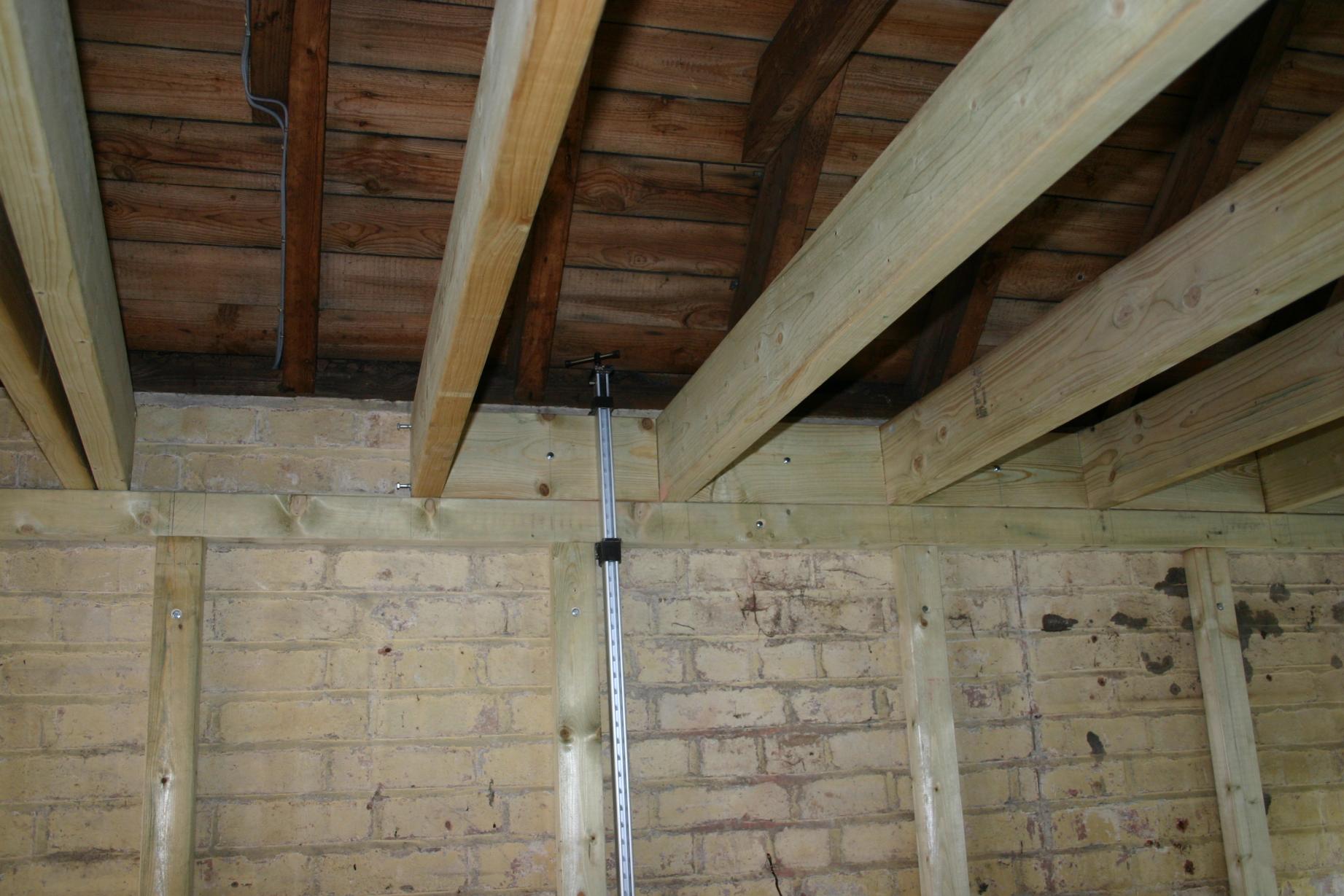 Details of joist construction.