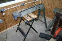 Assembling a Nova DVRxp lathe.