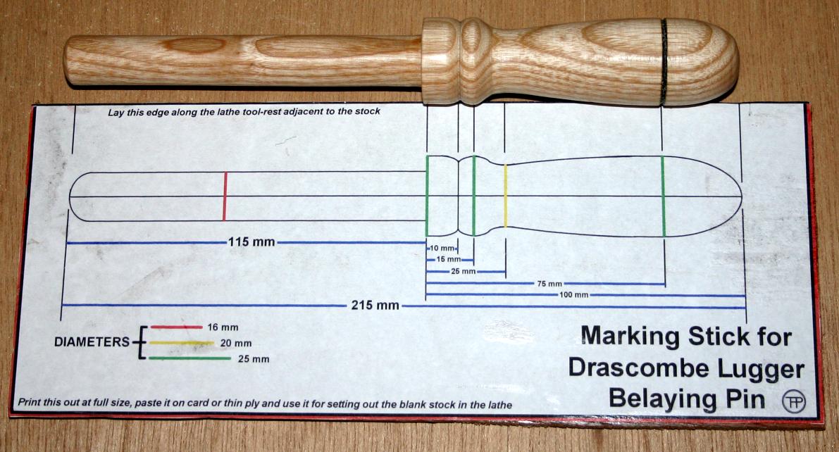 Making Belaying Pins.