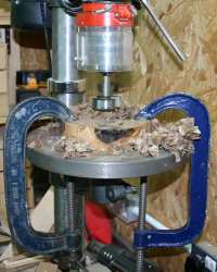 Making a Walnut Platter.