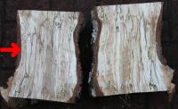 Spalted Birch from Mickley Square.