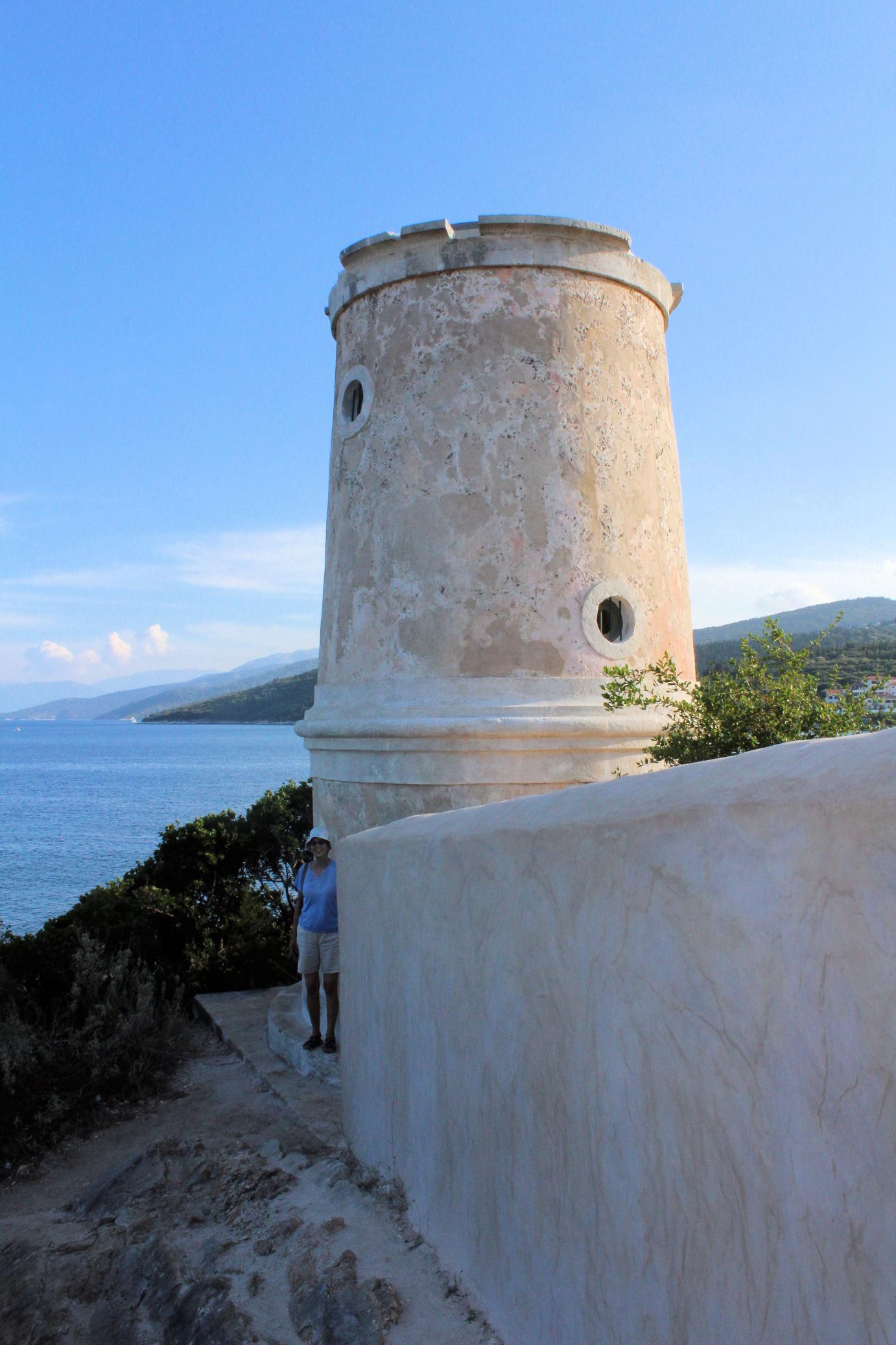 Venetian Lighthouse, Fiskardo, Kefalonia, 9th September, 2018.