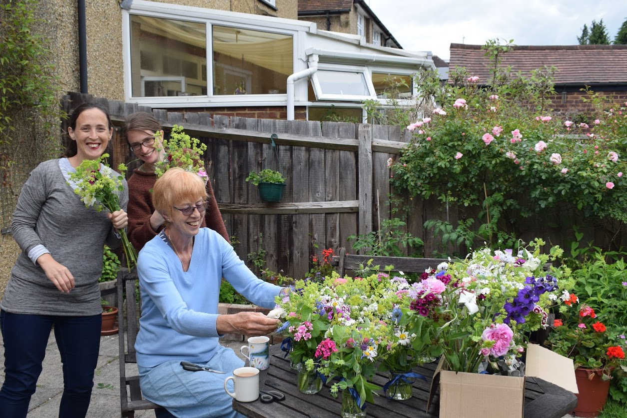 Sunday 4th June, Floral Preparations.