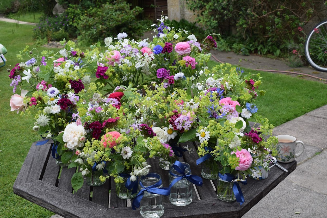 Sunday 4th June, Floral Preparations.