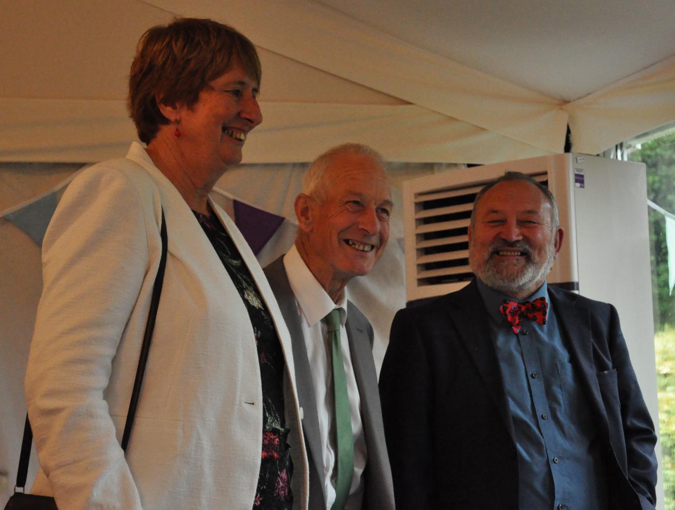 [Monday 5th June, in the Marquee at Hunton Park Hotel (photo by Bedri).