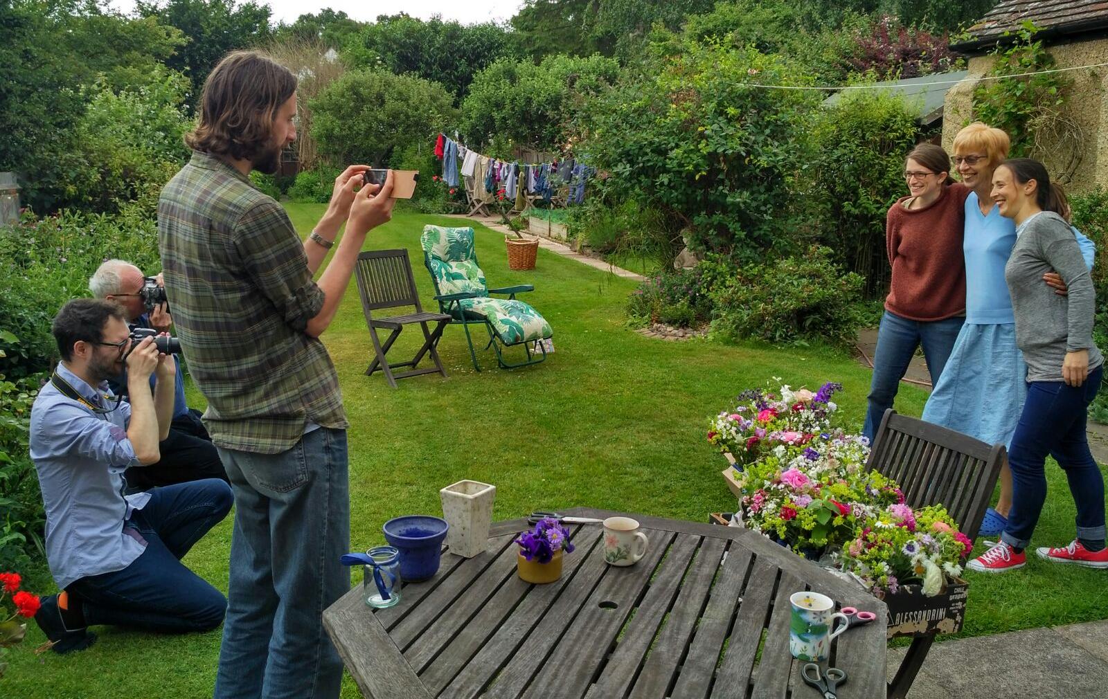 Sunday 4th June, Floral Preparations.