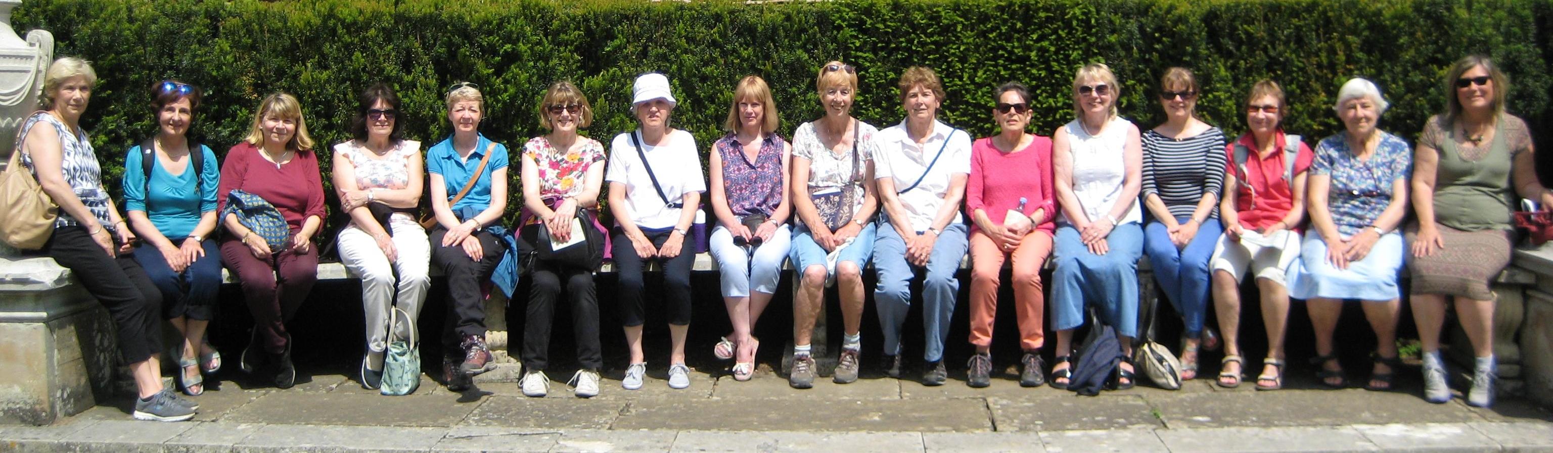 Wednesday 24th May, gathering of Hens at Cliveden House, Bucks (Photo by Hazel Carmichael).