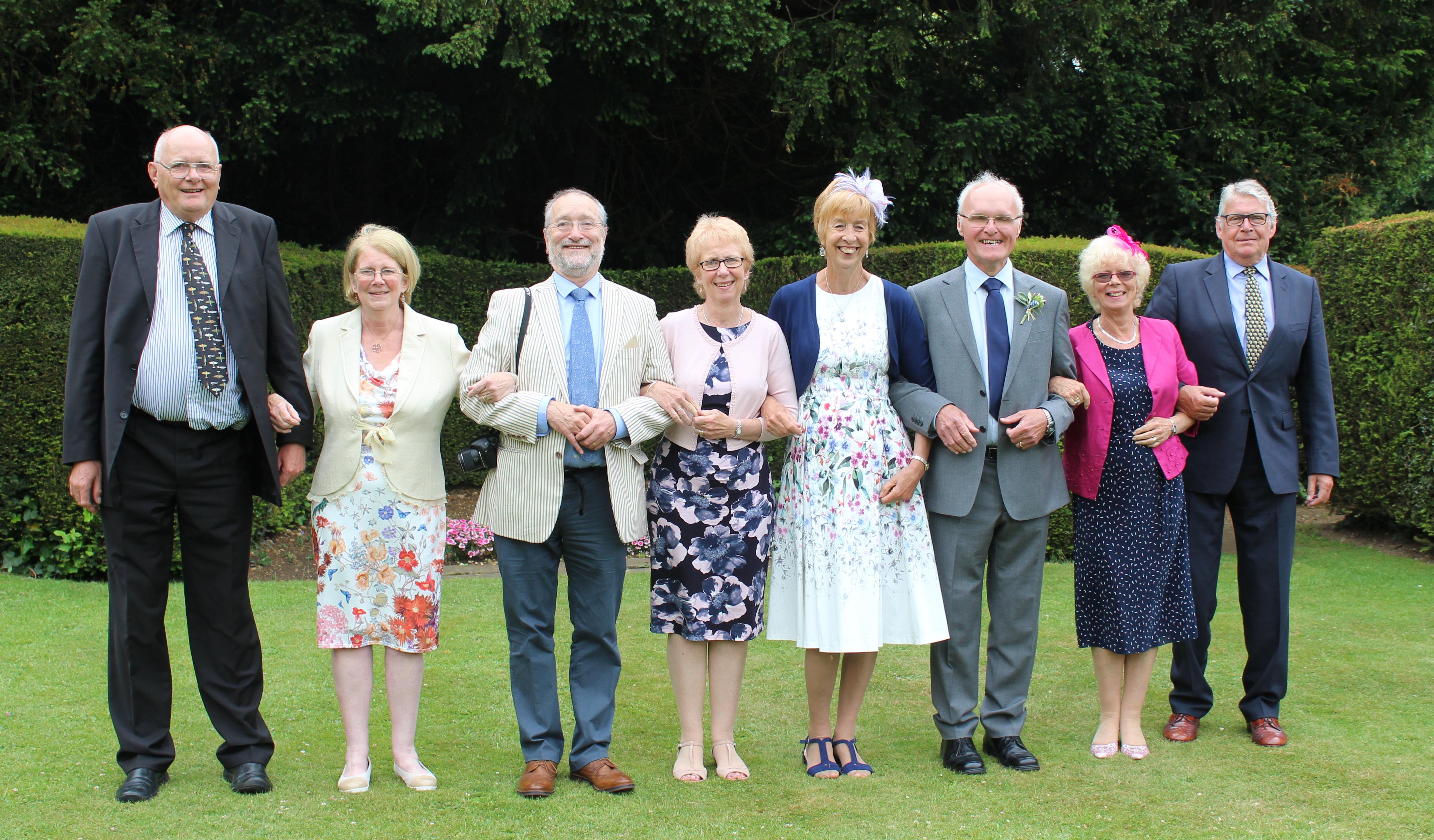 [Monday 5th June, in the Gardens at Hunton Park Hotel.
