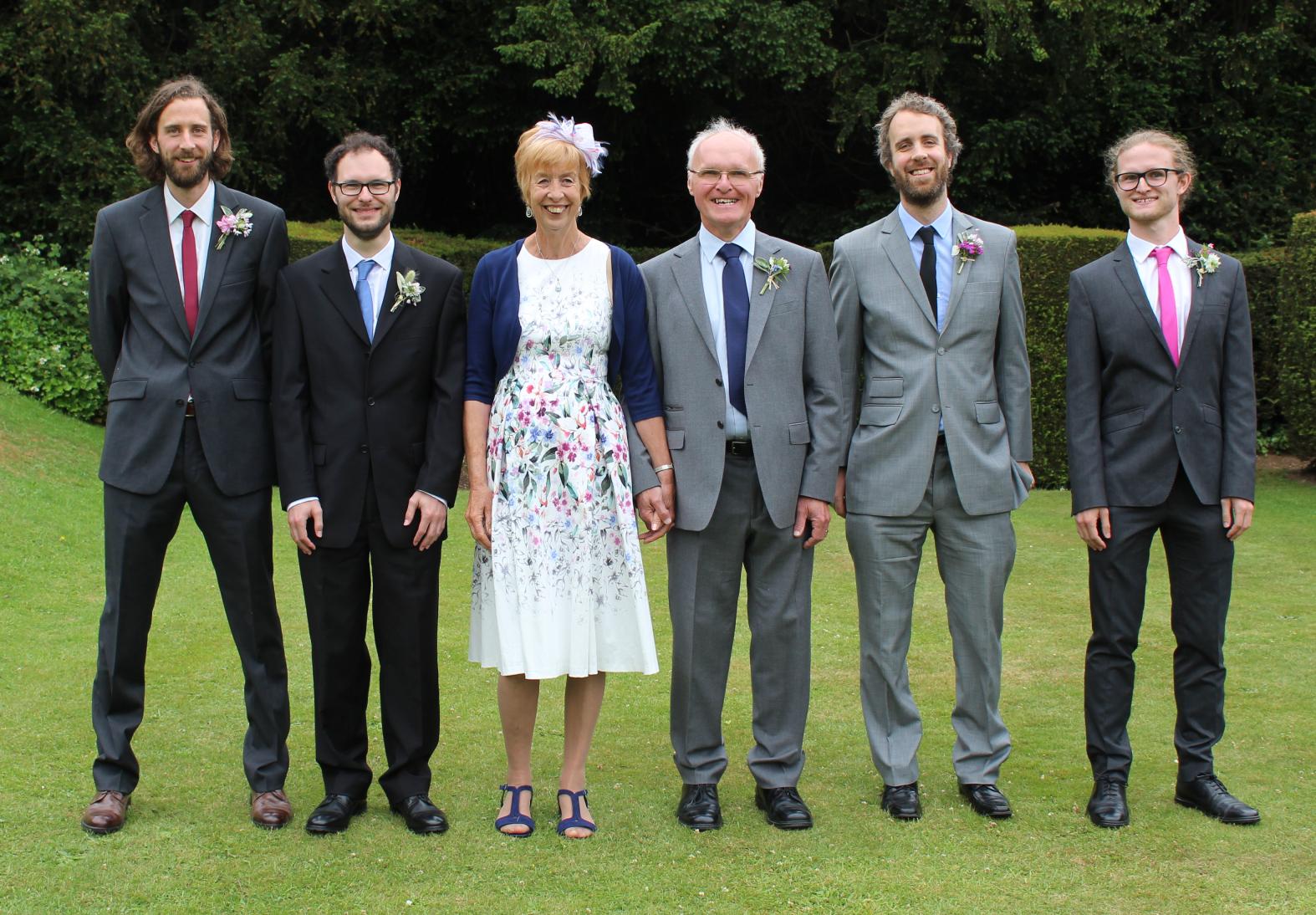 [Monday 5th June, in the Gardens at Hunton Park Hotel.