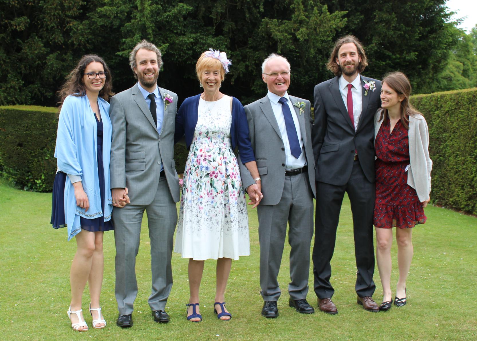 [Monday 5th June, in the Gardens at Hunton Park Hotel.
