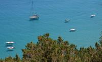 Wednesday 8th June, looking out over Cala Luna, Sardinia.