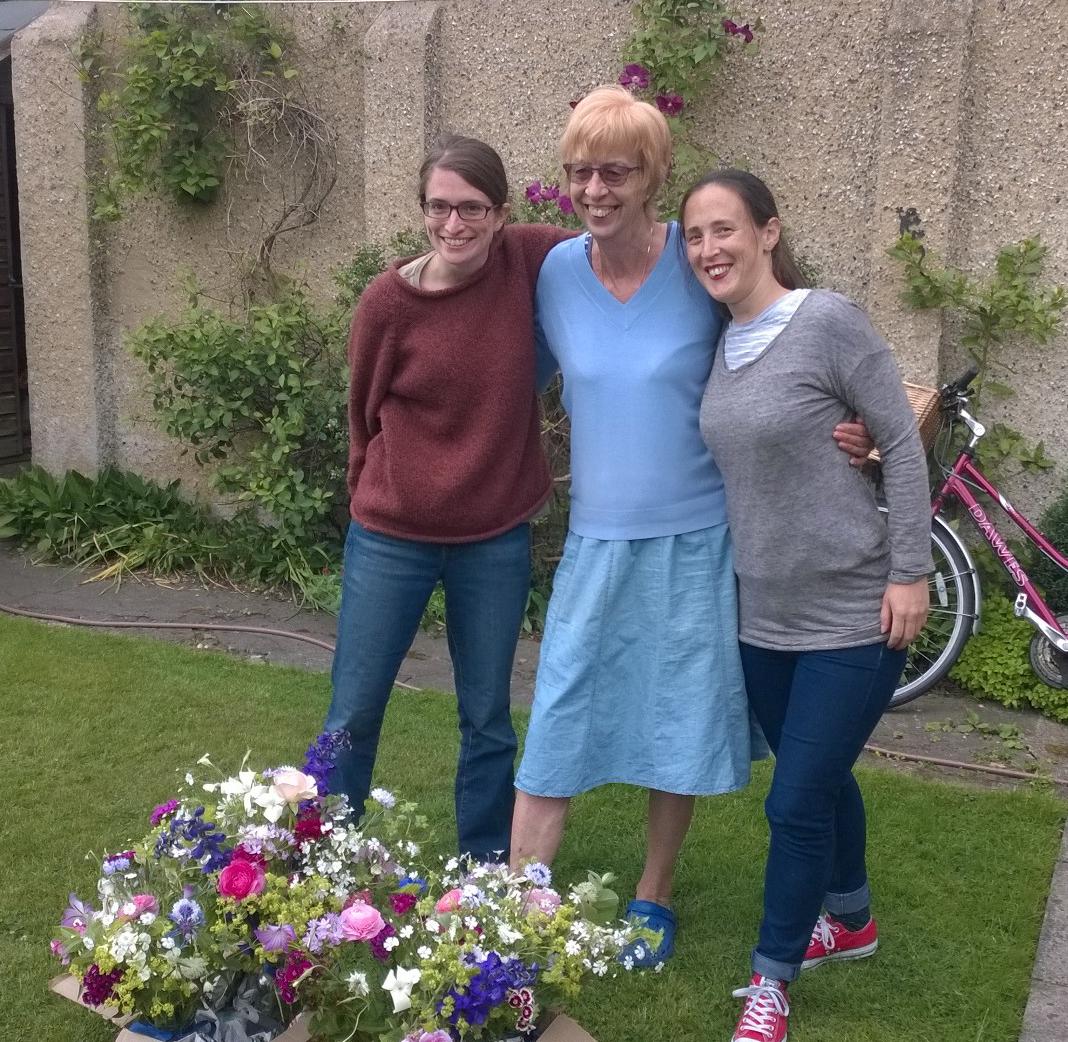 Sunday 4th June, Floral Preparations.