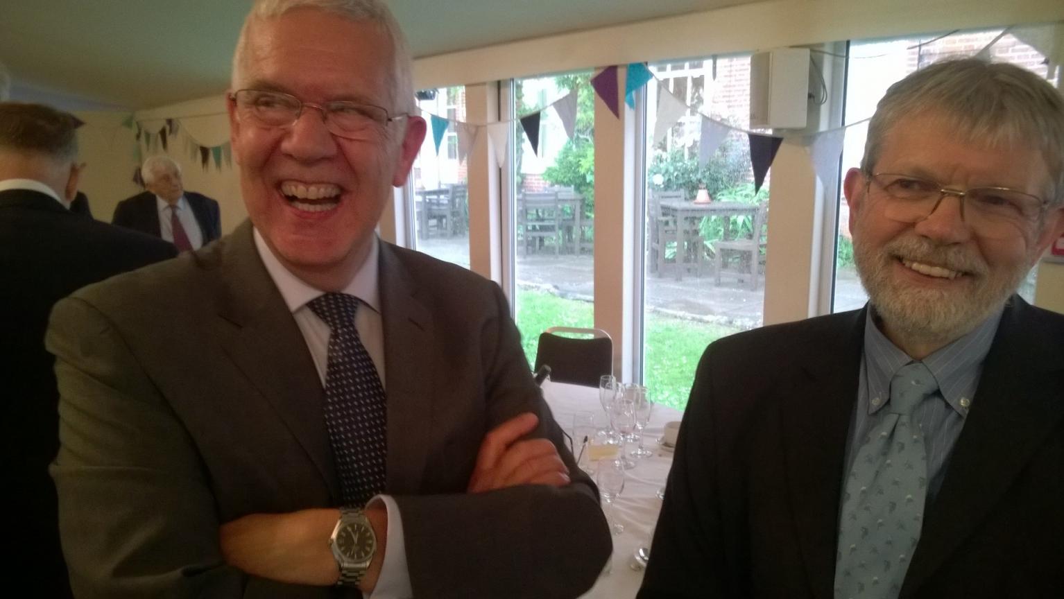 [Monday 5th June, in the Marquee at Hunton Park Hotel.