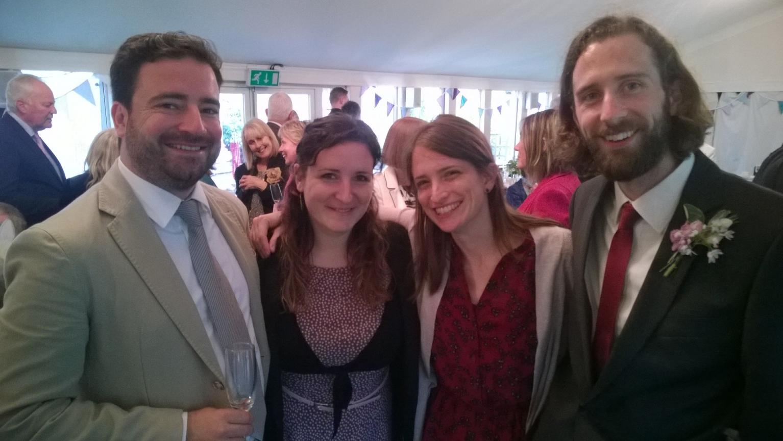 [Monday 5th June, in the Marquee at Hunton Park Hotel.