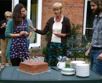 Saturday 23rd August, afternoon birthday cake!