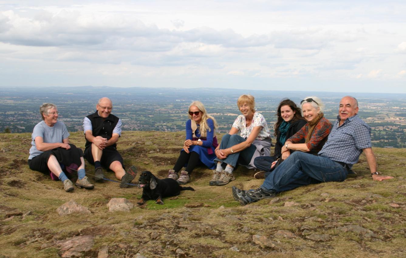 Sunday 24th August, afternoon on the Malvern Hills.